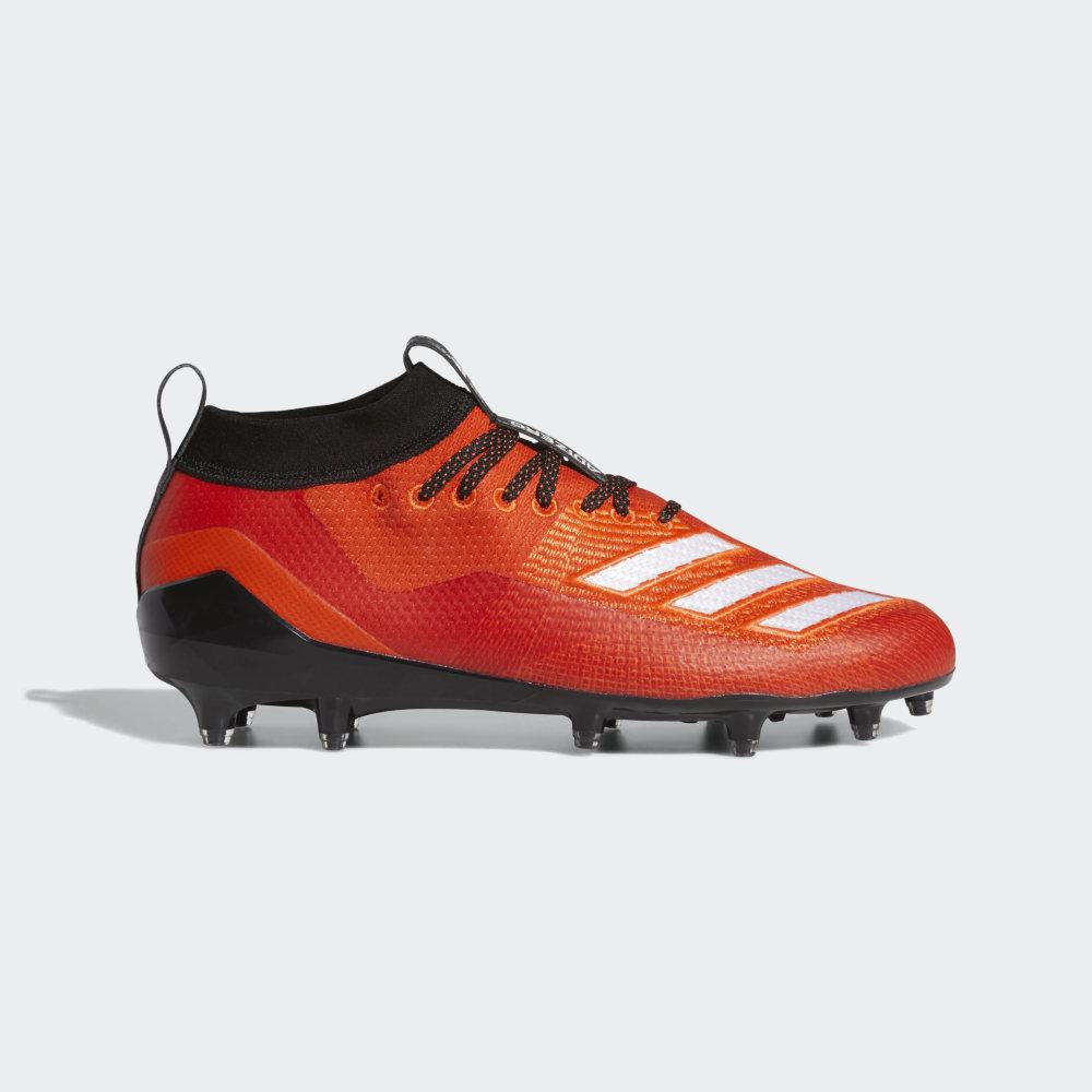 Ghete Fotbal Adidas adizero 8.0 Barbati Romania - Portocalii/Albi/Negrii F35181
